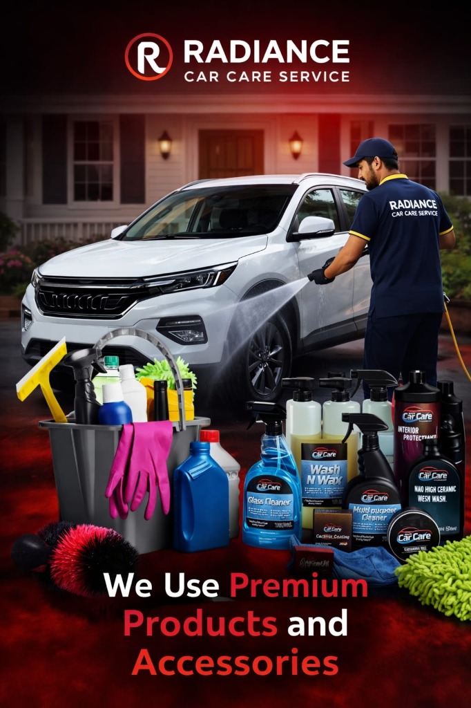 We Use Premium Products and Accessories